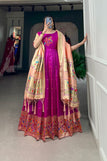 free sizes adjust upto XL-42 / purple