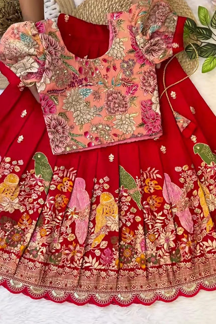 Dola silk kids lehanga SS40