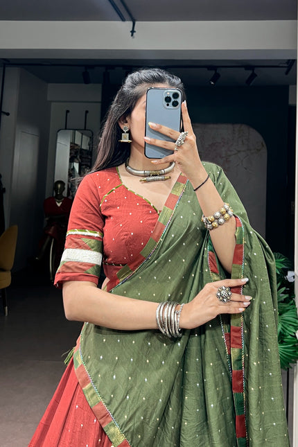 Chanderi lehanga SS87