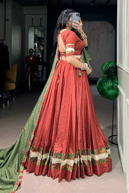 Chanderi lehanga SS87