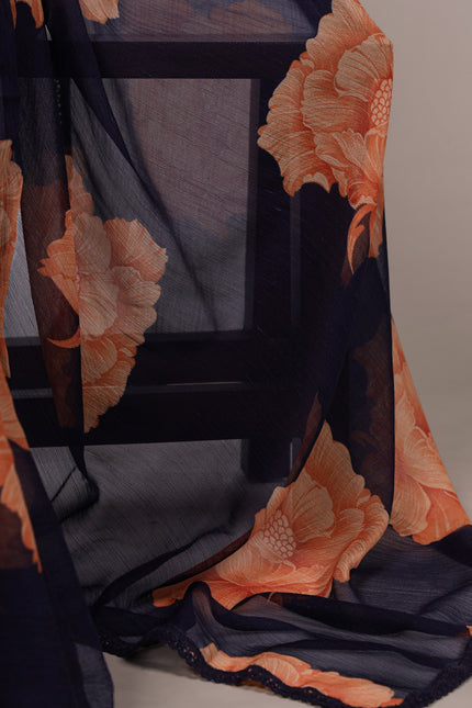Chiffon sarees SS100
