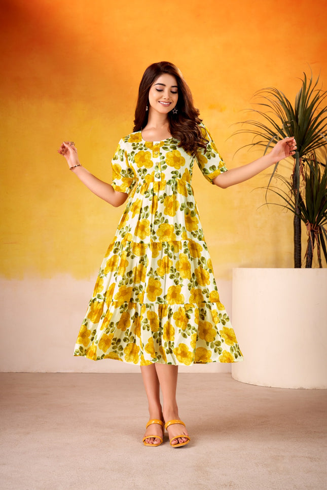 magic of floral frock SS94