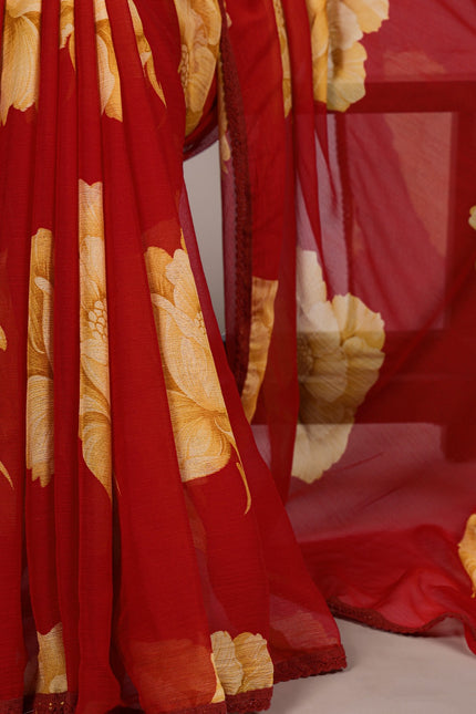 Chiffon sarees SS100