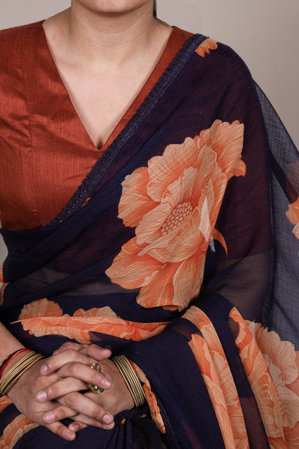 Chiffon sarees SS100