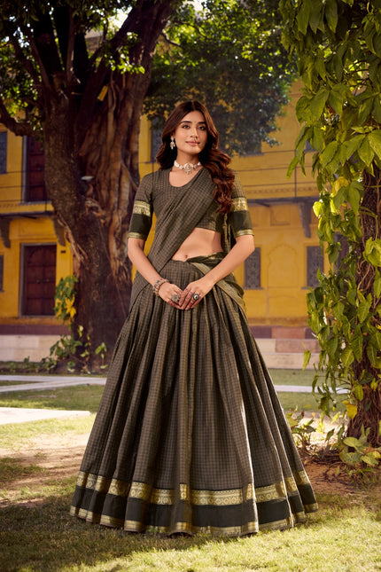 Chettinad Cotton lehanga SS90