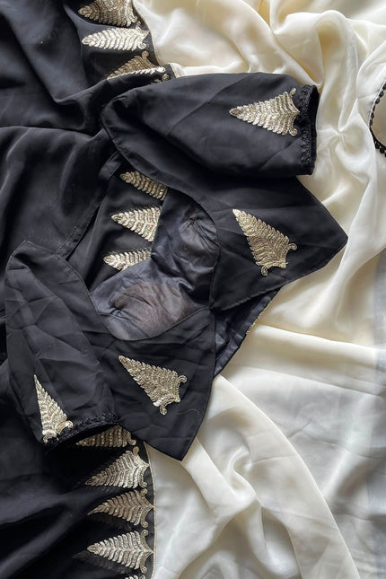 Georgette saree  SS128