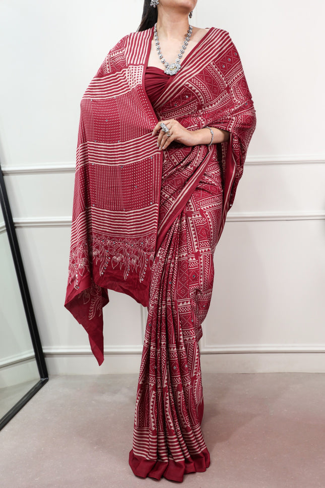 Satin Saree Collection SS116