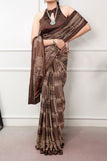 unsitched blouse / Brown