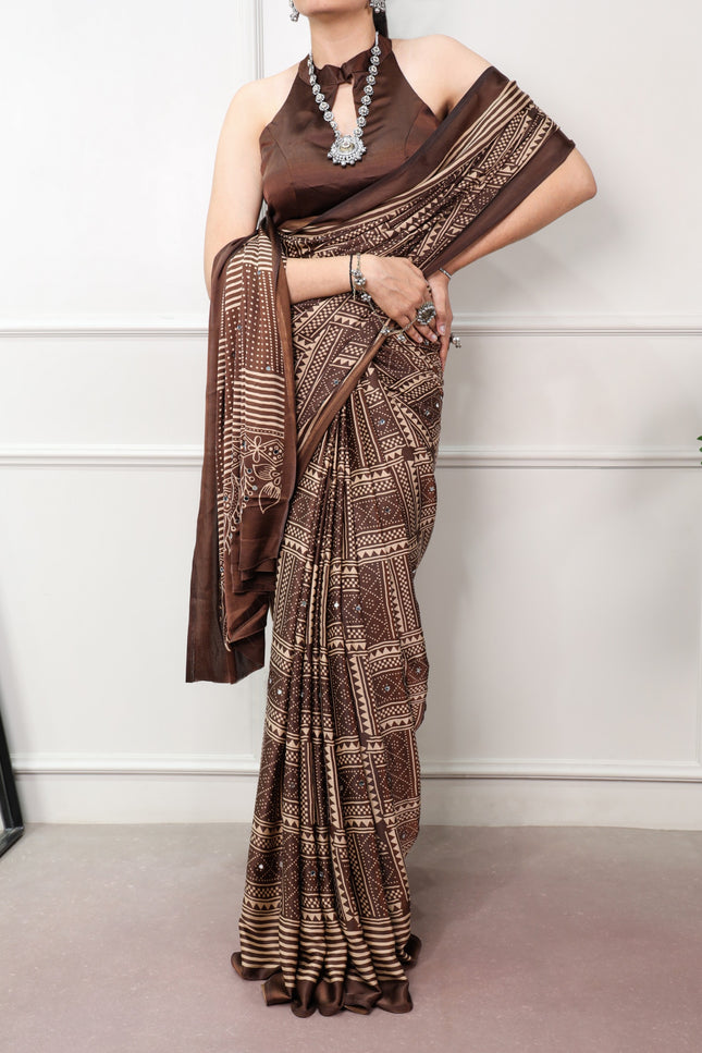 Satin Saree Collection SS116