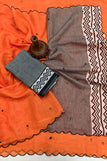 unsitched blouse / Orange