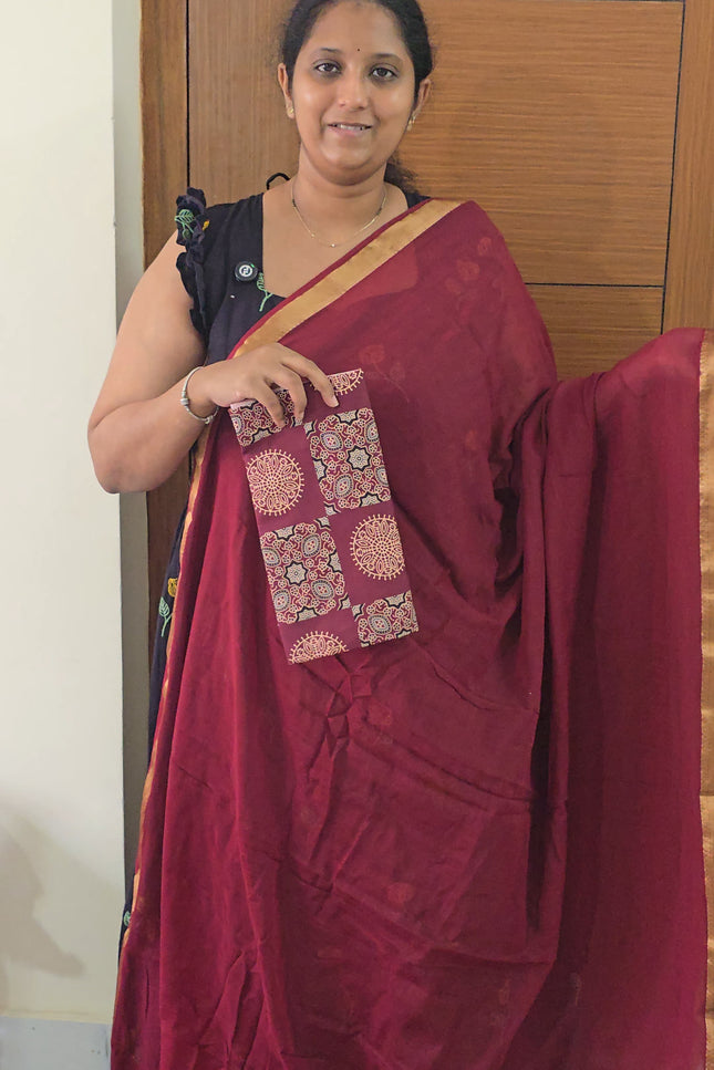 mul cotton saree SS101