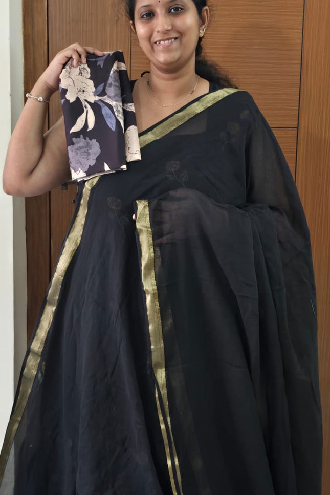 mul cotton saree SS101
