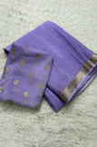 blouse unstitched / lavender