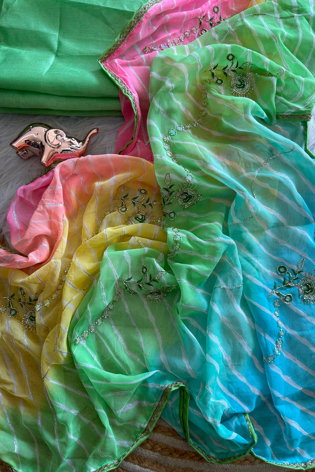 Georgett  saree SS157