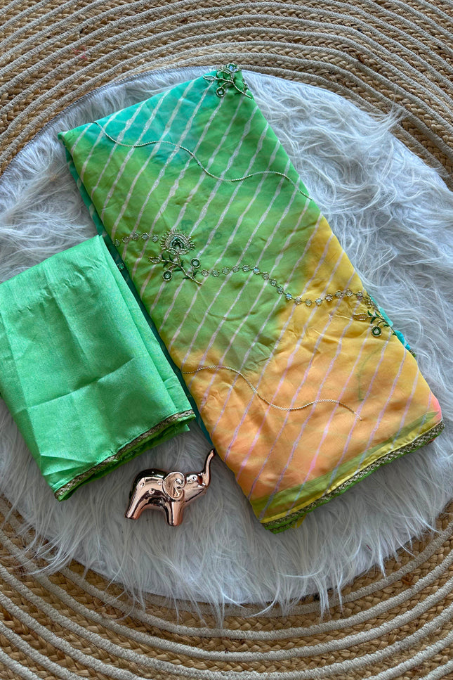 Georgett  saree SS157