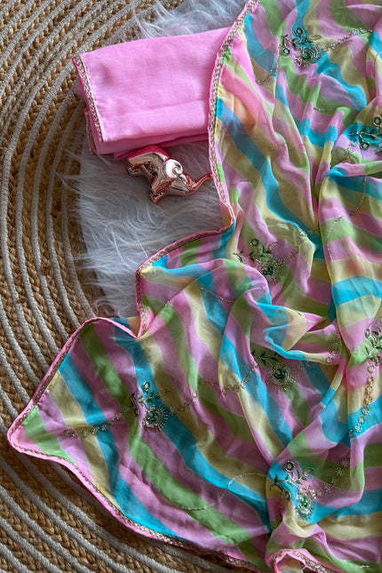 Georgett  saree SS157