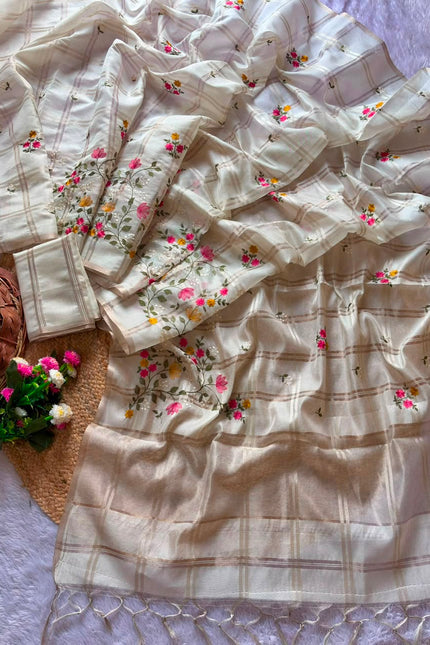 Tusser silk sarees SS126
