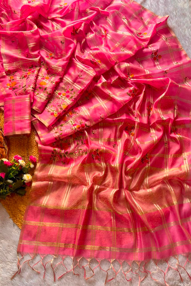 Tusser silk sarees SS126