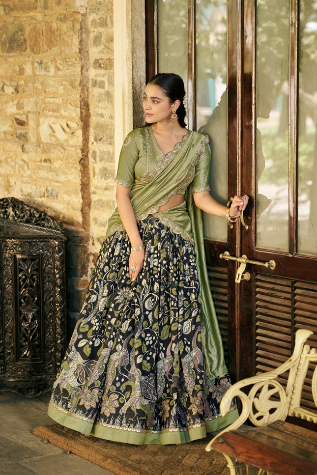 Kalamkari Lehenga Set SS148