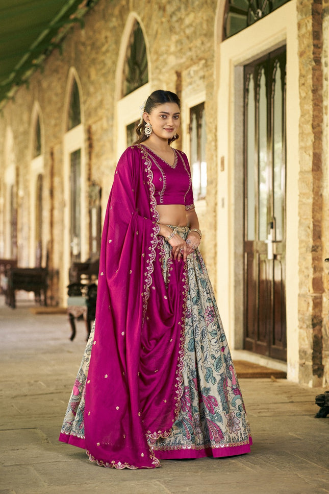 Kalamkari Lehenga Set SS148
