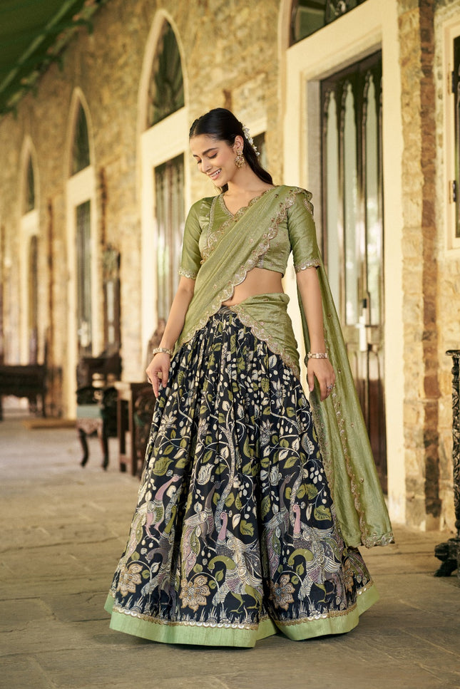 Kalamkari Lehenga Set SS148