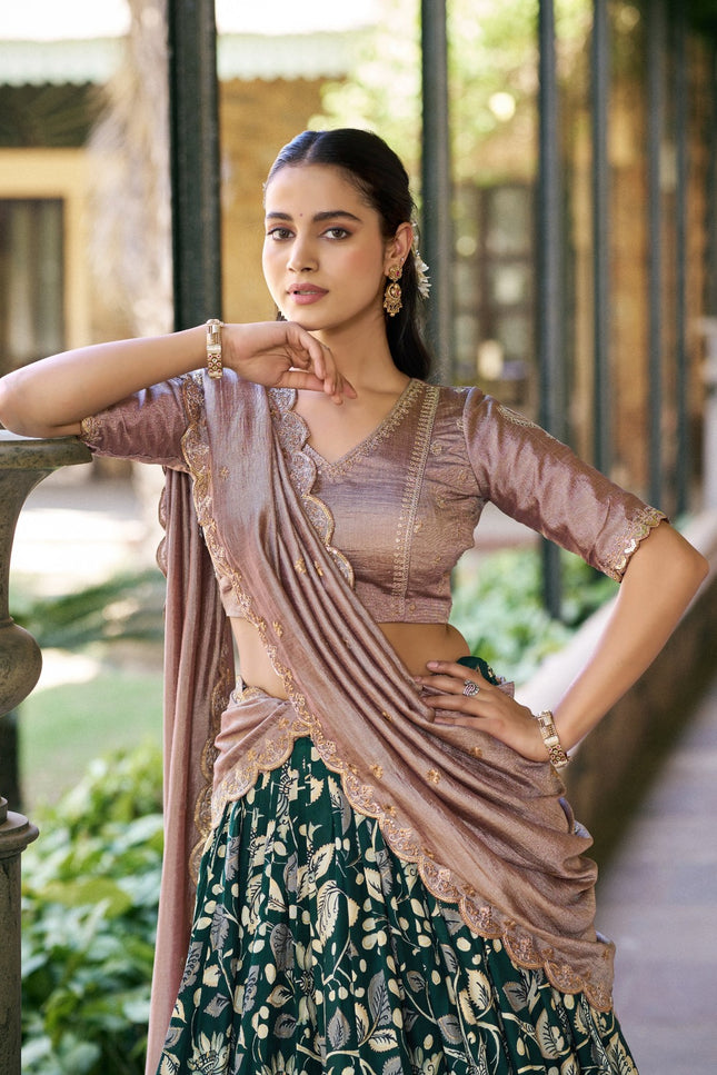 Kalamkari Lehenga Set SS148