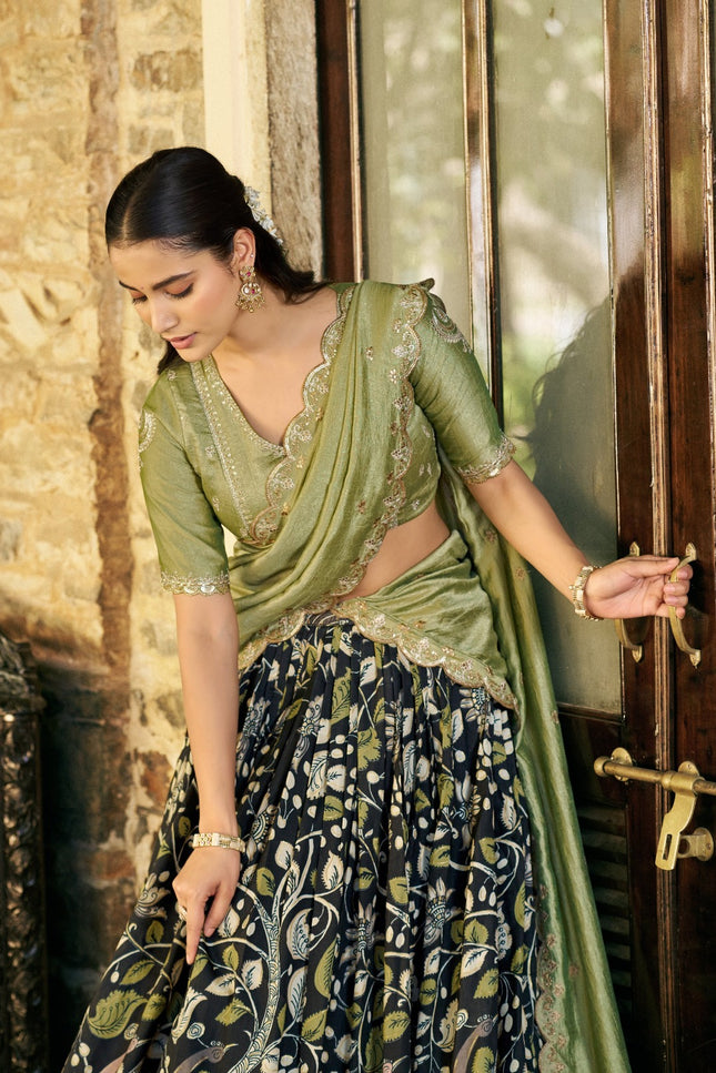 Kalamkari Lehenga Set SS148
