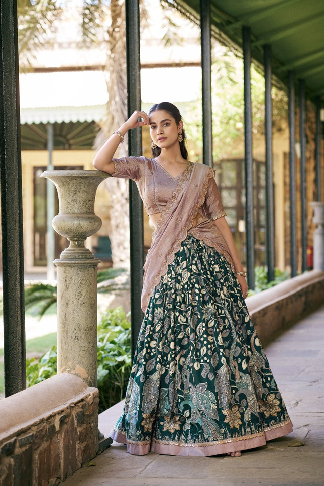 Kalamkari Lehenga Set SS148