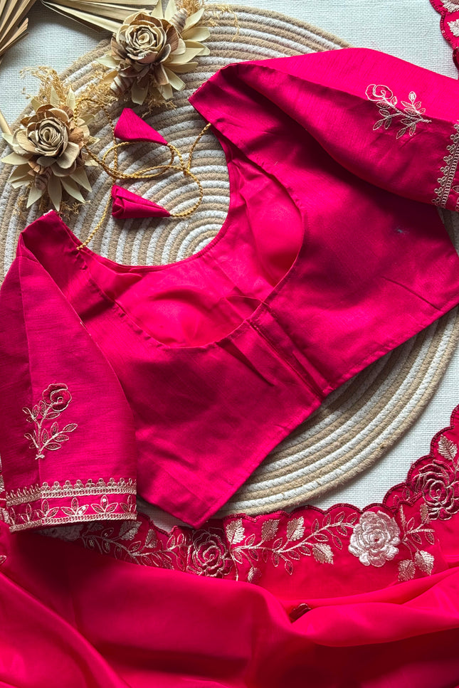 Soft tabi silk saree SS143