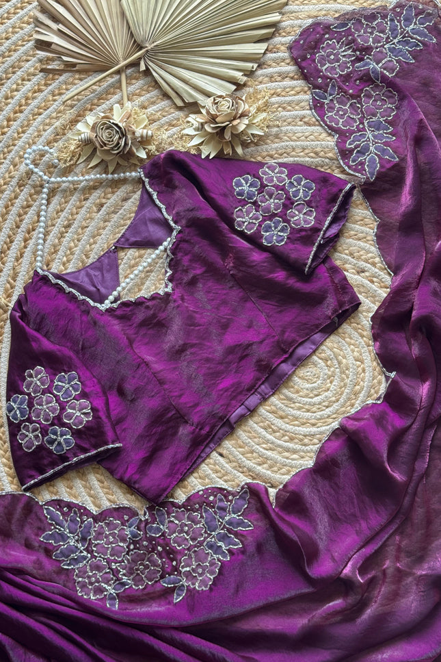 Wine aplic sareees SS137