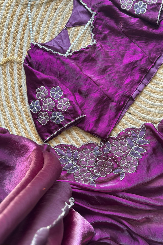 Wine aplic sareees SS137