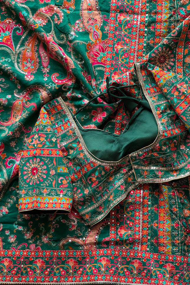 Crepe designer saree SS140