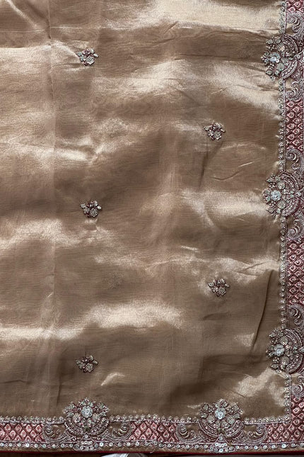 Cocktail handwork sarees SS138