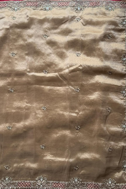 Cocktail handwork sarees SS138