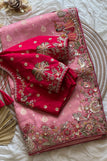 unsitched blouse / pink