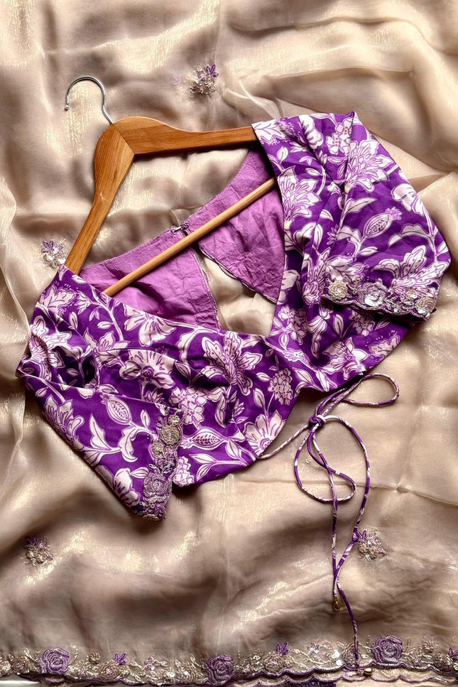 Premium tissue silk saree SS131
