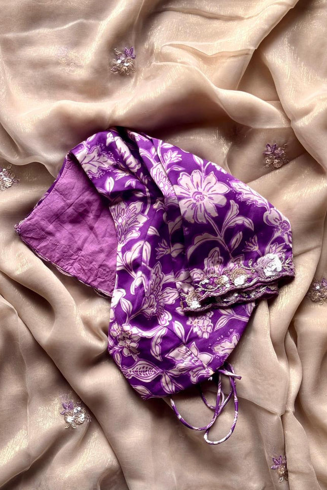 Premium tissue silk saree SS131