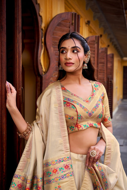 Paithani-style lehenga  SS144