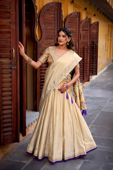Paithani-style lehenga  SS144