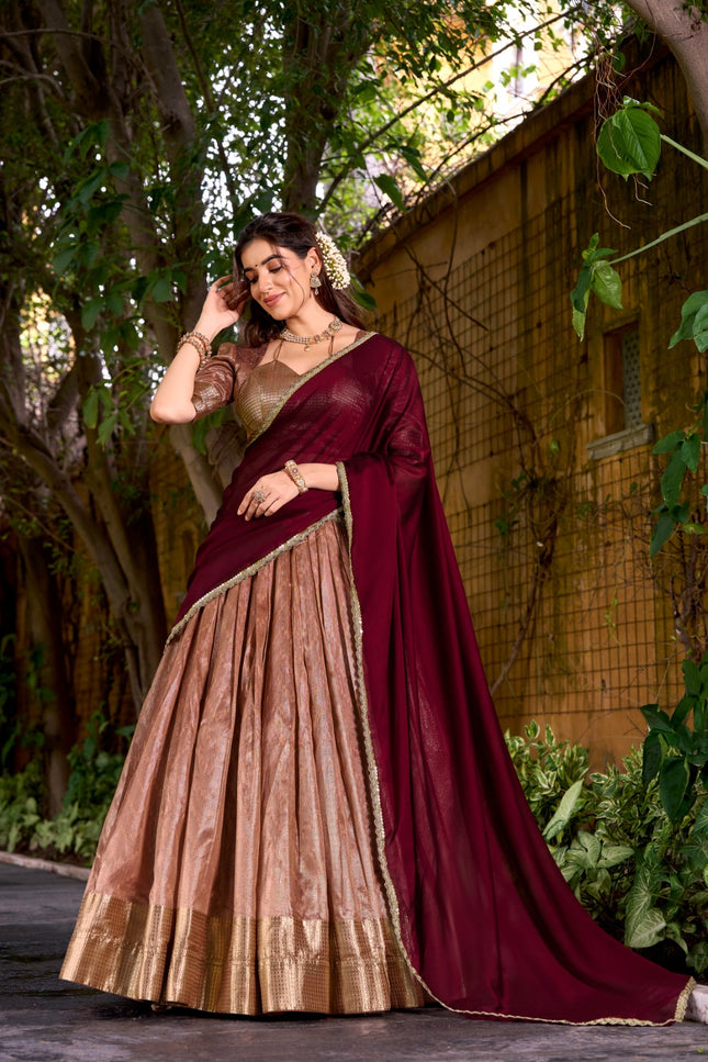 A festive-perfect lehenga  SS380