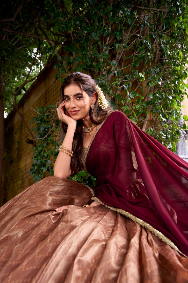 A festive-perfect lehenga  SS380