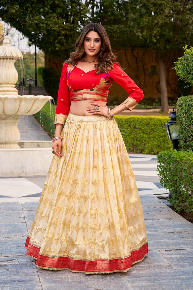 Paithani co-ord set  SS166