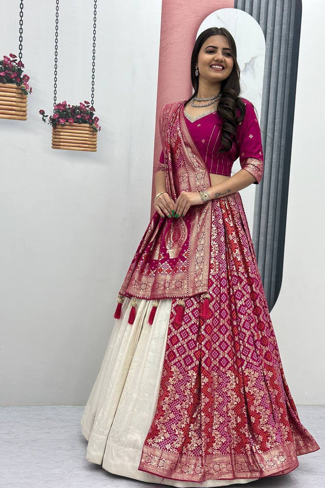 Simar silk lehangas SS183