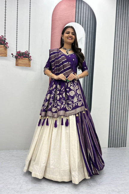 Simar silk lehangas SS183