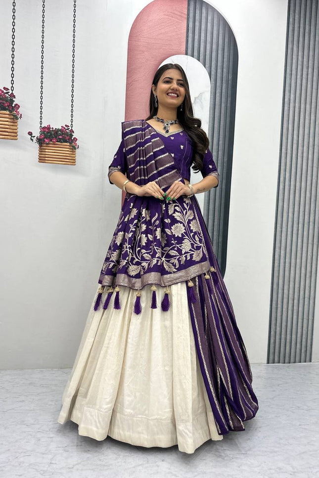 Simar silk lehangas SS183