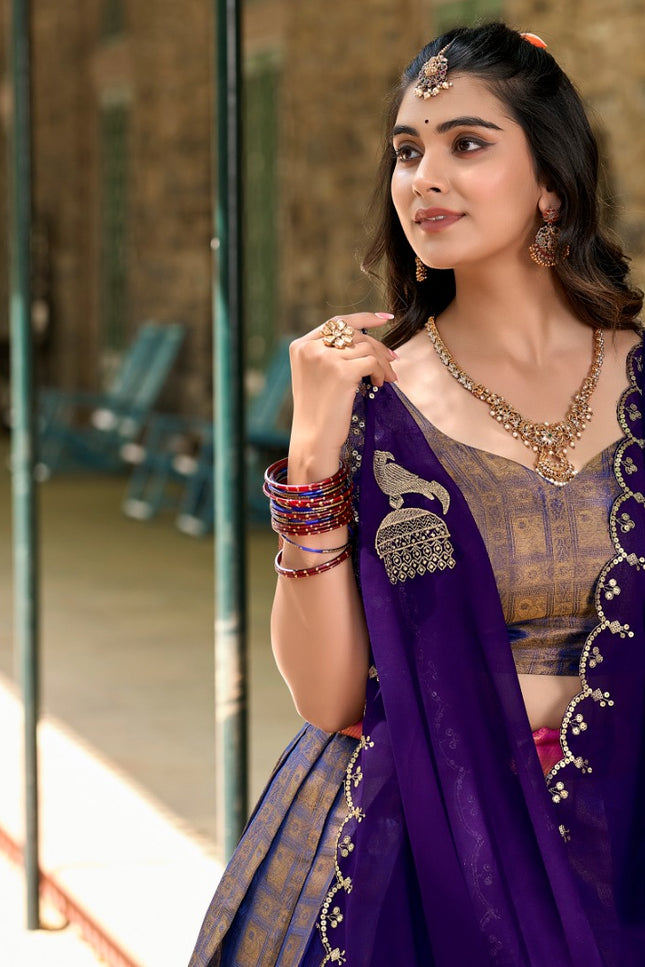 Luxury of Kanjivaram lehanga SS165