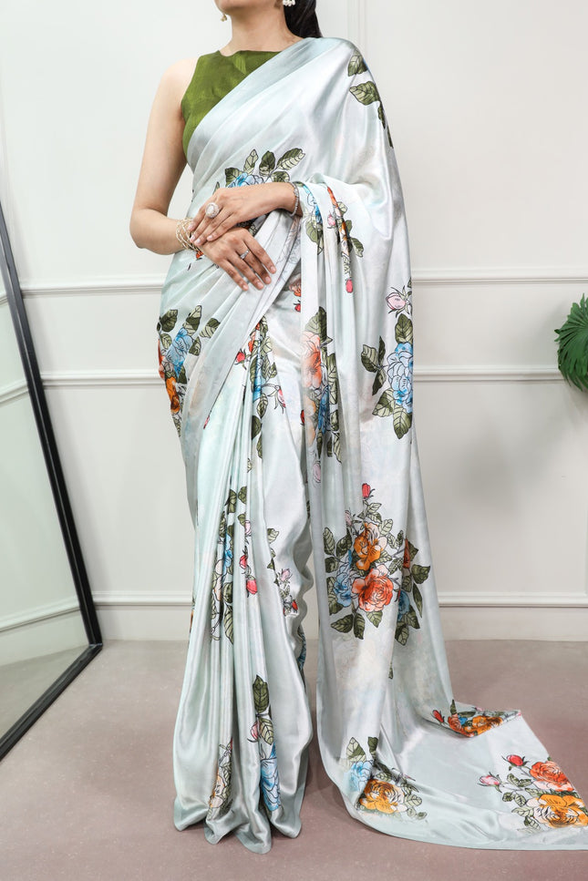 Satin Saree Collection SS174