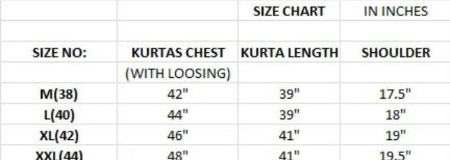 Manyavar Chikankari kurta SS190
