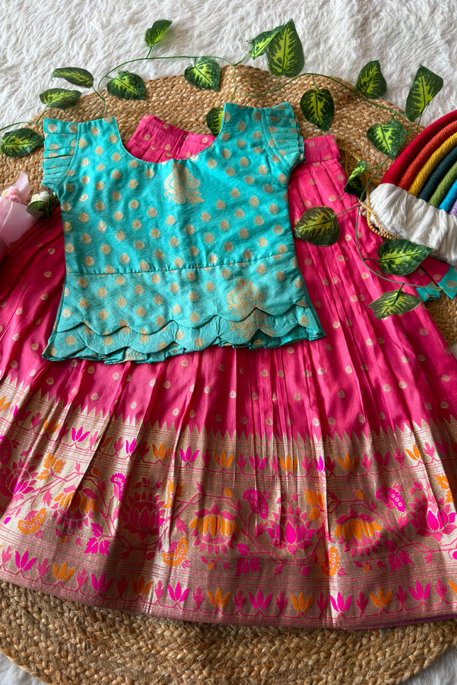 Kids Kalamkari Lehenga SS206