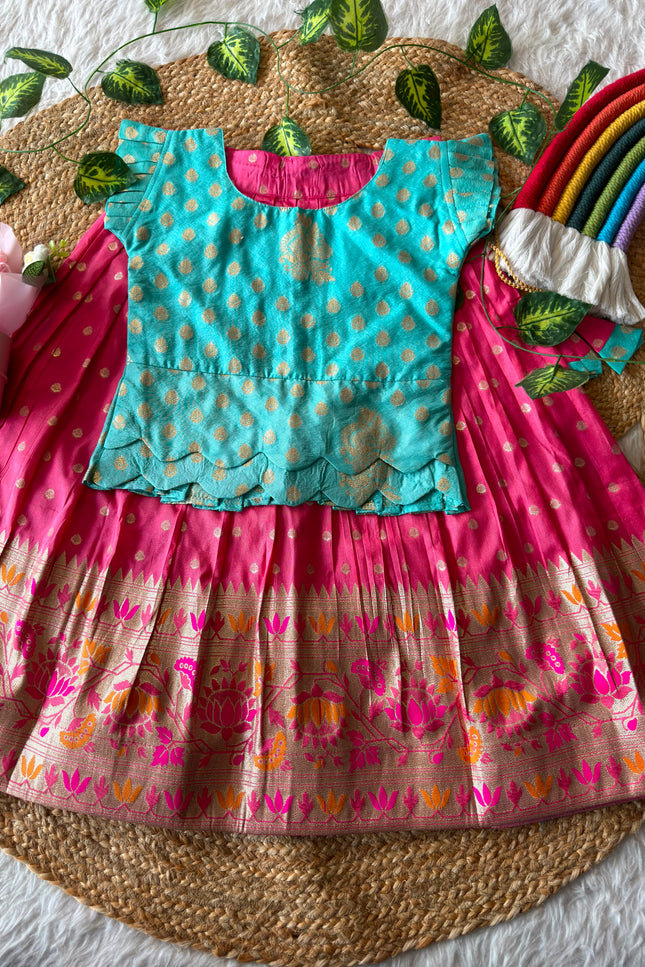 Kids Kalamkari Lehenga SS206